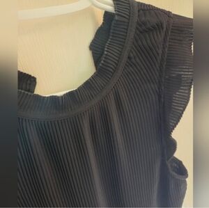 DKNY Pleated Sleeveless Top